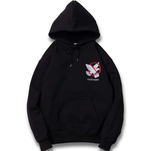 【最終価格 定価スタート】サイズXL vaultroom PEACEFUL HOODIE BLACK ボルトルーム フーディー 黒 スウェット パーカーの画像3