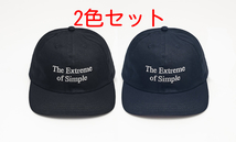 【2色セット】ENNOY COTTON CAP BLACK NAVY 黒 紺 エンノイ 帽子 キャップ スタイリスト私物_画像1