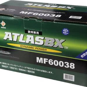 新品バッテリー アトラス ATLAS BX MF 60038 100AH 適合 ベンツ GLK W163 W251 W638 W639 ビアノ Sクラス ジャガー XK XF XJ XJR 互換の画像1