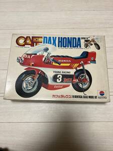  unopened Honda Cafe Dux 1/8 plastic model old car that time thing old car unassembly HONDA Nitto science 