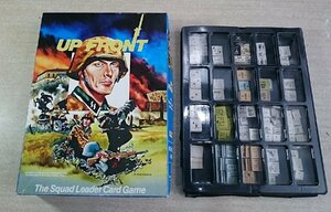 [W3844]The Avalon Hill Game Company「UP FRONT」アバロンヒル No.853 アップフロント日本語版 スコードリーダーカードゲーム中古ジャンク