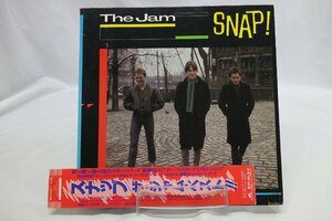 [TK3353LP] LP ザ・ジャム・ベスト／スナップ ！(The Jam/Snap!) 帯付き 二枚組 見開きジャケ ライナーノーツ 歌詞 盤面音質ともに良好