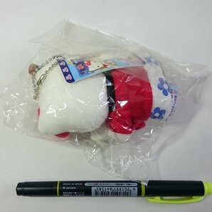 [W3878]美品 ハローキティぬいぐるみマスコット 温泉バージョン(3) 2003年サンリオ HELLO KITTY タグ付ボールチェーンキーホルダー中古送無の画像7