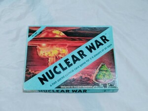 ニュークリアーウォー　日本語ルール付き　ボードゲーム　カードゲーム　核戦争　レア　希少
