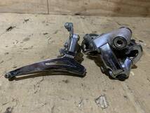 shimano 2×6速 ディレイラー 前後セット 中古パーツ OLD VINTAGE_画像1