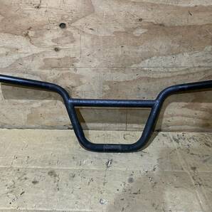 BMX ハンドルバー ブラック 中古パーツ OLD BMX VINTAGE BMXの画像5