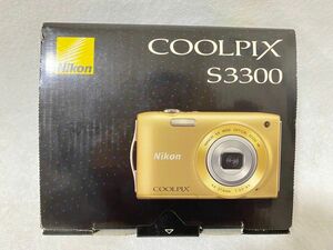 Nikon COOLPIX S3300 ゴールド新品未使用品