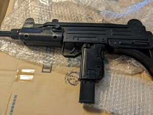  Tokyo Marui UZI air gun air ko King 18 -years old and more box less .SMGu-ji- air koki