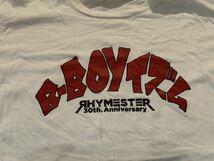 音モノ RHYMESTER 30th Anniversary Tee Shirt ライムスター 30周年記念 Tシャツ B-BOYイズム Hiphop ヒップホップ Rap ラップ_画像3