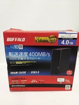 BUFFALO バッファロー ハードディスク 外付けハードディスク 外付けHDD 4TB ハードディスクドライブ　フォーマット済み　HD-GDU3　0327-4_画像8