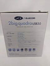 外付けHDD HDD ハードディスクドライブ フォーマット済 LACIE LaCie Quadra LCH-2BQ060Q3 6TB 0331-4_画像7