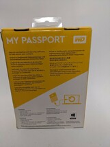 WDBYFT0040BBK-WESN 4TB　HDD ハードディスクドライブ WD MyPassport　フォーマット済み　外付けHDD　0331-6_画像3