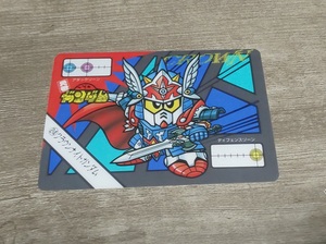 SDガンダム　カードダスW　24　クラウンナイトガンダム　元祖　シールカード　外伝