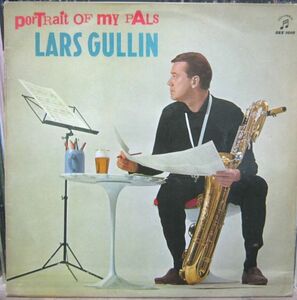 Sweden盤Columbia内溝オリジナルMono Lars Gullin /Portrait Of Pals