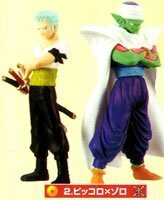 ドラゴンボールZ × ワンピースジャンプ40周年記念コラボフィギュア【上巻】ピッコロ×ゾロ【新品・未開封】バンダイ 食玩_画像2