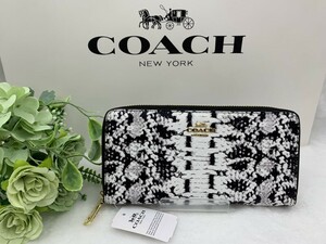 コーチ COACH 長財布 財布 レディース メンズ プレゼント 贈り物 ラウンドファスナー ロング ジップ 新品未使用 ファッション F53659 C183