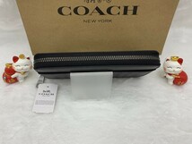 コーチ COACH 長財布 財布 メンズ プレゼント 贈り物 ギフト ブランド 大容量 ロング ジップ 新品 未使用 ファッション F22533 C198_画像5