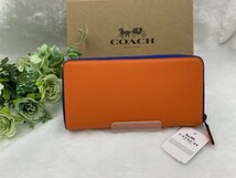 コーチ COACH 長財布 財布 レディース プレゼント 贈り物 ギフト ロング ジップ ブランド ブランド 大容量 新品 ファッション C6699 A078_画像3