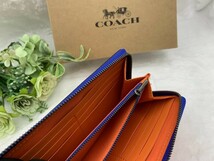 コーチ COACH 長財布 財布 レディース プレゼント 贈り物 ギフト ロング ジップ ブランド ブランド 大容量 新品 ファッション C6699 A078_画像9