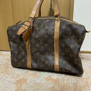 LOUIS VUITTON ルイヴィトン M41626 モノグラム サックスープル35 ボストンバッグ ブラウン