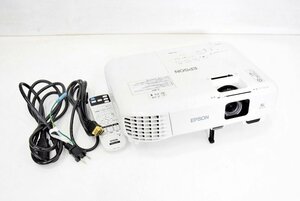 EPSON/エプソン 3300lm プロジェクタ□EB-W05 ランプ使用2521/66時間 中古