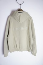 国内正規 ESSENTIALS エッセンシャルズ FEAR OF GOD フィアオブゴッド バックロゴ スウェット パーカー ピスタチオ 本物 626N_画像2