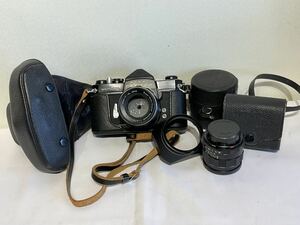 アサヒ ASAHI ペンタックス PENTAX 一眼レフ フィルムカメラ ケース・レンズ付き