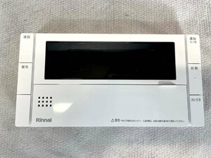 【福岡】W195 浴室リモコン◆Rinnai / リンナイ◆BC-300VC(B)◆W195 H100 D20◆モデルR展示設置品◆TS6605_Ts