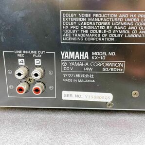【完動品】YAMAHA KX-10 ヤマハ ステレオ カセットデッキの画像5