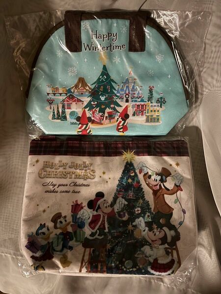 東京ディズニーリゾート クリスマス スーベニアランチケース 2点セット