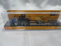 【新品】 1/87 キャタピラー　CAT CT660 デイキャブトラクター　CAT 315C L 油圧ショベル 積載 　DIECAST MASTERS _画像2