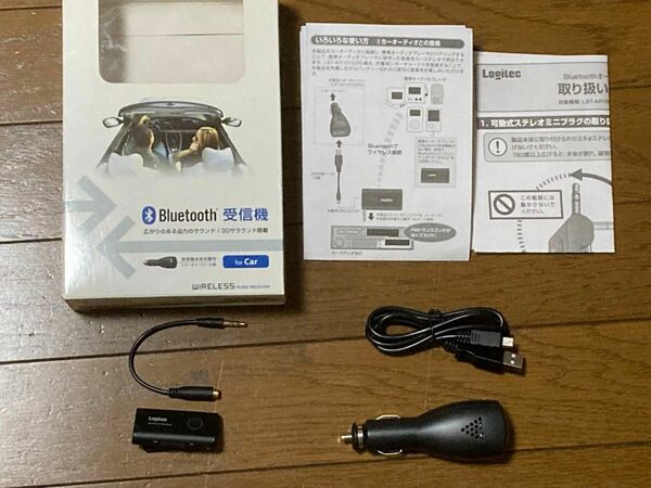 未使用 Bluetoothレシーバー Bluetooth 受信機 Logitec LBT-AR101C2 