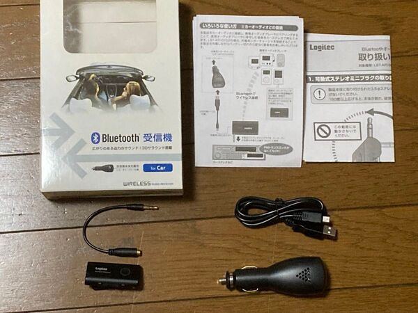 未使用 Bluetoothレシーバー Bluetooth 受信機 Logitec LBT-AR101C2