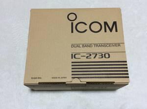 アイコム／ICOM　144/430MHz デュアルバンドFM 20Wトランシーバー　IC-2730　使用僅かの美品！