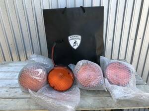 ランボルギーニ・ディアブロ用　テールランプ　赤、オレンジ各４個ずつ　未使用　長期保管品