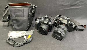 カメラ2台まとめ Canon SX10IS PowerShot LH-DC50 IMAGE STABILIZER PENTAX P50DATECOSMICAR 0307-212(10