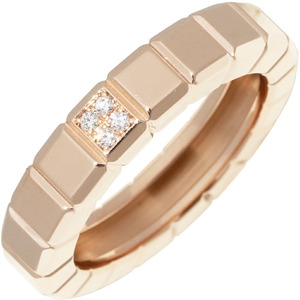  Chopard кольцо K18PG diamond 4P лёд Cube кольцо 82/3789