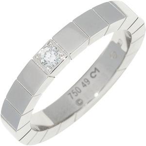 Cartier Ring K18WG Diamond 1p (0,04CT) Laniere Ring B40587