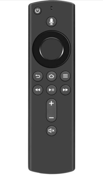 TVリモコン L5B83G 対応 音声認識リモコン 交換用リモコン テレビリモコン プリセットAPPボタン付 リモコンのみ アプリボタン付き 