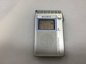 SONY ソニー FM/AMポケットラジオ ICF-R550V　難あり1125