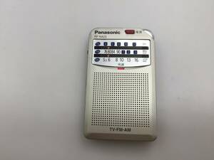 Panasonic FM/AMポケットラジオ RF-NA25 中古品1433
