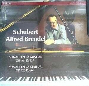 【未開封品】名手ブレンデル シューベルト ピアノソナタ Op.164D.537 Op.120D.664 欧Philips Digital Stereo盤 6514282