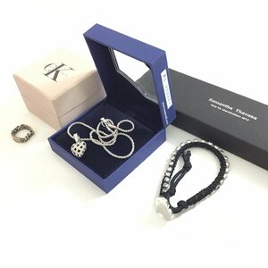 SWAROVSKI　スワロフスキーなど　レディース　アクセサリー　3点セット【同梱不可/売り切り/ナカオ03-16】