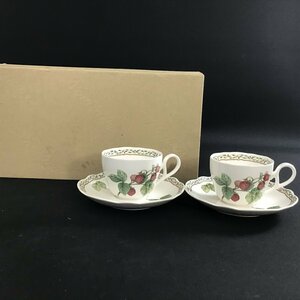 Noritake　ノリタケ　ペアカップ＆ソーサー　プリマチャイナ ニューディケイド　★未使用品★【同梱不可/売り切り/03-130】