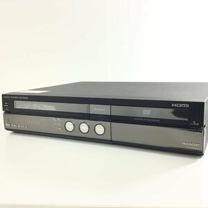 SHARP　シャープ　HDD/DVD/VHS　一体型レコーダー　DV-ACV52　現状品　●通電確認済●【同梱不可/売り切り/03-152】