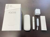 【ジャンクおまとめ】　IQOS 3 DUO IQOS3　アイコス　ルーシッドティール　水色　ホワイト　白　ブリリアントゴールド　■3343_画像4