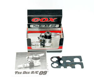 ☆★ こんな!!!!! 未使用　COX TEE DEE R/C .09　Uコン　★☆han