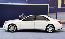 ▲入手困難！白！NOREV 1/18 メルセデスベンツ Benz S450L AMG 2018 S650 新品 S63 S65 W222_画像3