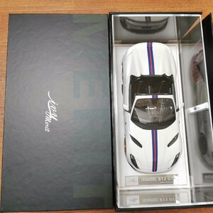 ●国内送料着払い●世界限定50台！IM 1/18 Ferrari 812 GTS Novitec Rosso Pearl White 新品 Resin Model 超美品 04