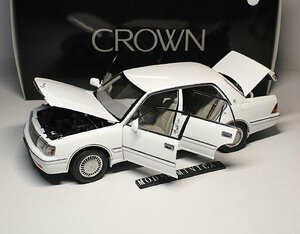 ▲入手困難！限定品！KENFAI 1/18 トヨタ Toyota Crown クラウン 155 Royal Saloon 3.0 白